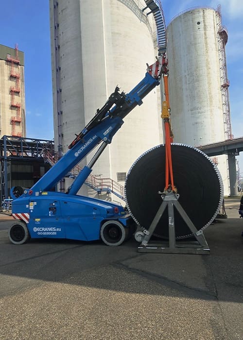 Tadano Valla V210R Pick &Carry kraan 21 ton huren bij Ecranes